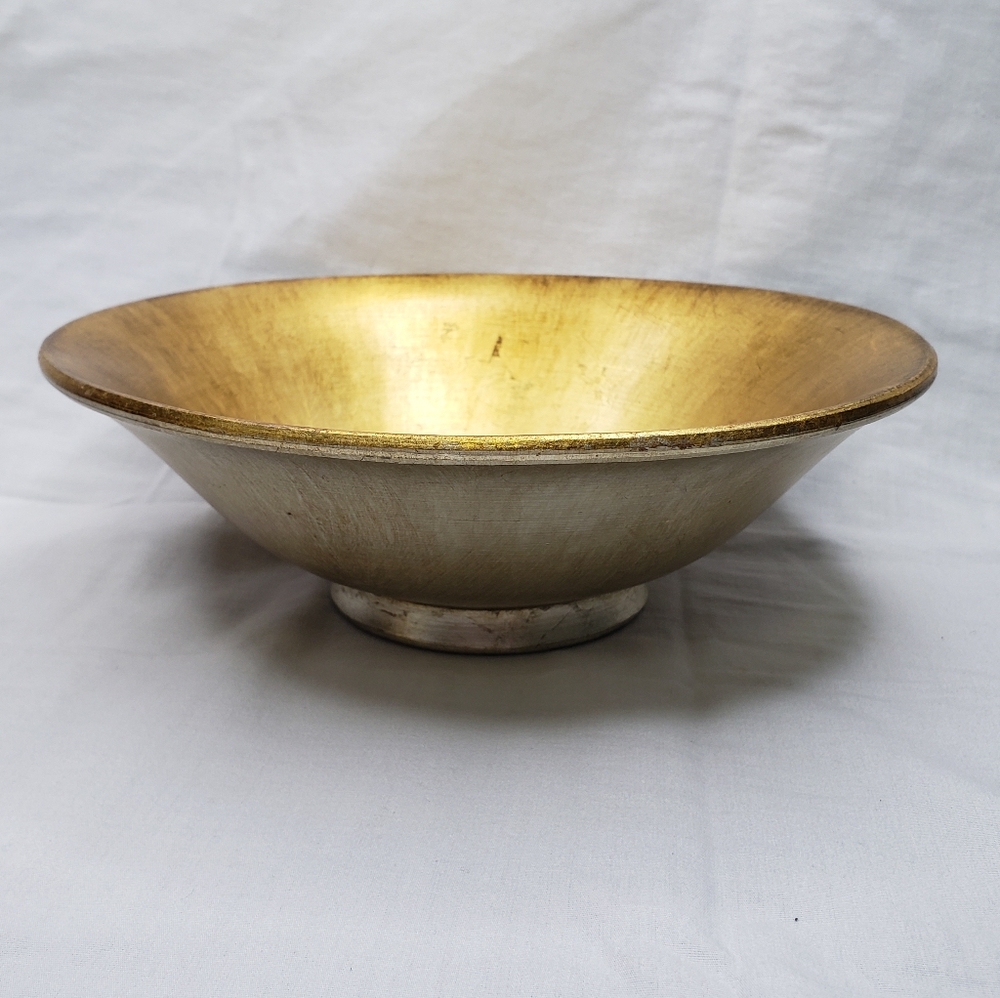 Vintage Venetian Pottery Bowl Italy